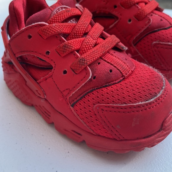 Nike huarache red 4C - Picture 2 of 5